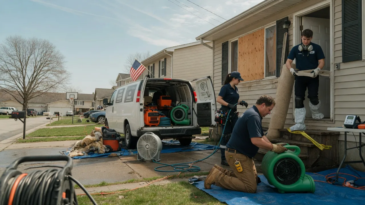 Water Damage Restoration in Blanket, TX near me